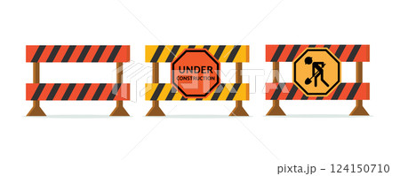 Construction Site Equipment and Machinery Elements 124150710