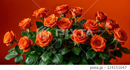 A Bouquet of Blooming Roses 124151047