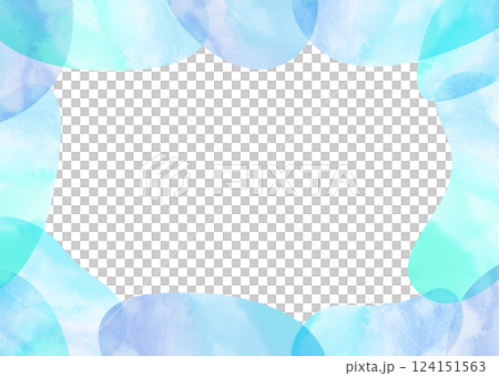 Gentle watercolor frame Gentle watercolor frame 124151563