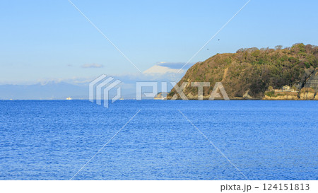 逗子海岸から見た風景 124151813