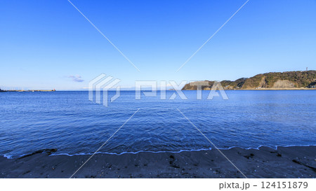 逗子海岸から見た風景 逗子海岸から見た風景 124151879