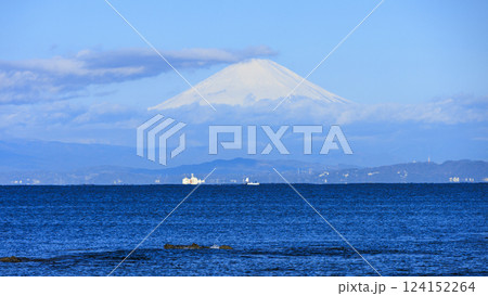 三浦郡葉山町森戸海岸の春 124152264