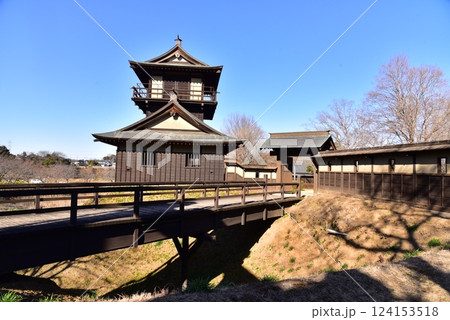 逆井城（さかさいじょう）　櫓　斜め　茨城県　中世城郭　戦国時代 124153518