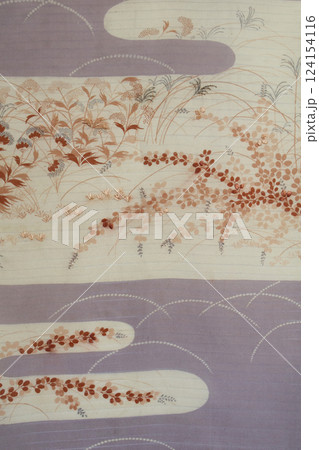 アンティークの着物生地 124154116