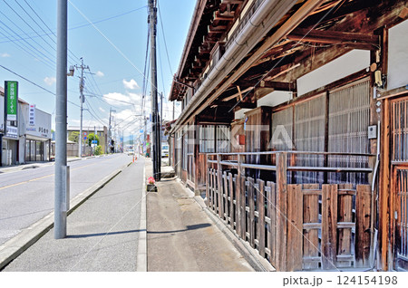 中山道松井田宿散歩：旧中山道の町並み　安中市 124154198