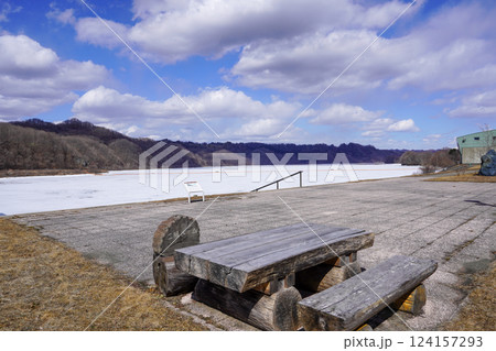 二風谷ダム(重力式コンクリートダム) 二風谷ダム(重力式コンクリートダム) 124157293