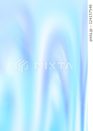 青色系背景素材、ファンタジー、グラデーション、ブルー、青色。水イメージ、抽象イメージ 124157546