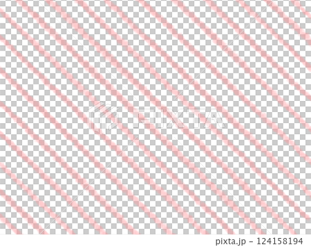 水彩手描きの赤いストライプの背景 124158194