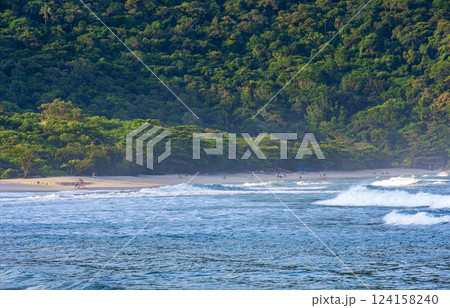 Paradisiacal beach Bertioga Paradisiacal beach Bertioga 124158240