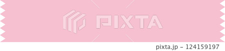 イラスト素材　春色のマスキングテープ 124159197