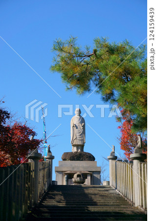 秋の継鹿尾観音寂光院 筆弘法大師 秋の継鹿尾観音寂光院 筆弘法大師 124159439