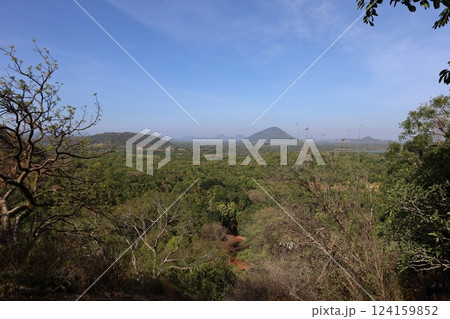 ランギリ・ダンブッラ石窟寺院からの景色【スリランカ】 ランギリ・ダンブッラ石窟寺院からの景色【スリランカ】 124159852