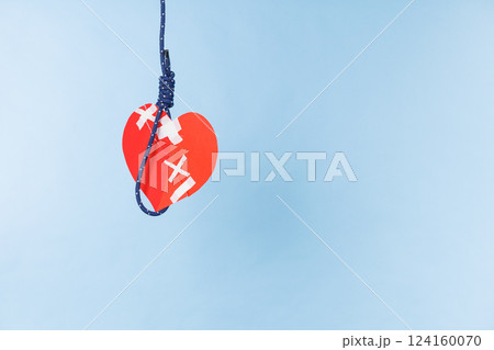 Heart on suicide rope Heart on suicide rope 124160070