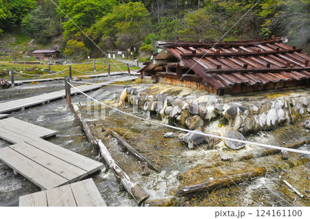 奥日光湯元温泉 湯元源泉(栃木県日光市) 奥日光湯元温泉 湯元源泉(栃木県日光市) 124161100