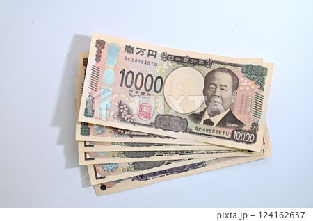 お金、日本円 124162637