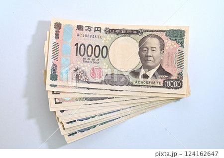 お金、日本円 お金、日本円 124162647