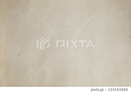 Old yellowed vintage weathered paper texture 124163888