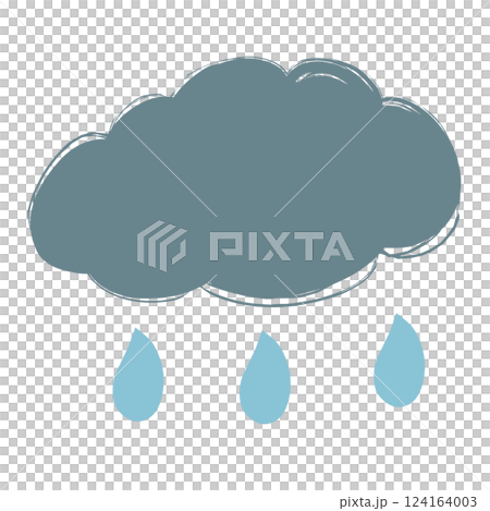 Clouds and rain 124164003