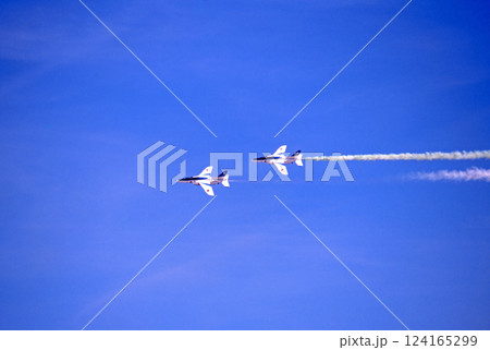 1997年4月26日　ネリス空軍基地航空ショー　アメリカ空軍創設50周年　ブルーインパルス 124165299