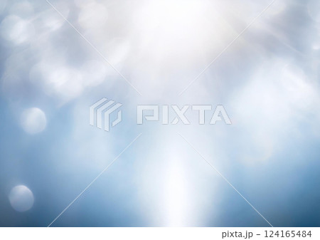 青い光の背景素材 124165484