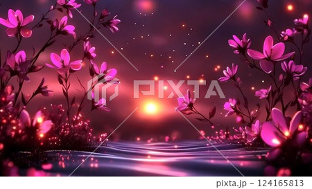 夜桜 124165813