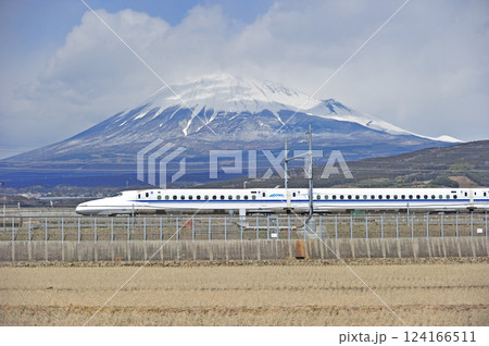 東海道新幹線　三島－新富士　JR東海／JR西日本　N700A系　SmallA　のぞみ　ひかり　こだま 124166511