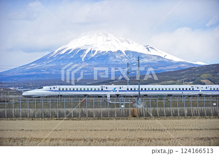 東海道新幹線　三島－新富士　JR東海／JR西日本　N700A系　LargeA　のぞみ　ひかり　こだま 124166513