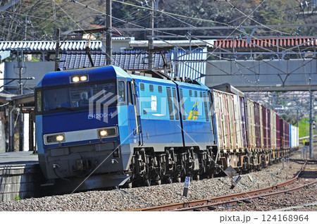 中央本線　上野原　JR貨物　EH200-4（高崎） 124168964