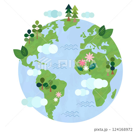 地球のイラスト 124168972