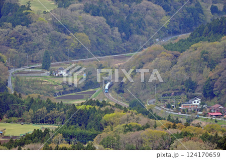 御殿場線 御殿場-足柄 小田急 60000形 あさぎり MSE 御殿場線 御殿場-足柄 小田急 60000形 あさぎり MSE 124170659