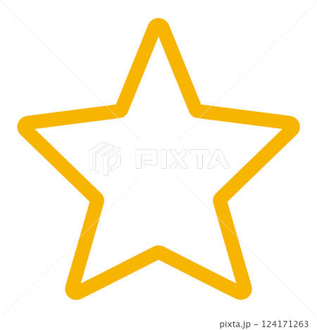 星のマーク 星のマーク 124171263