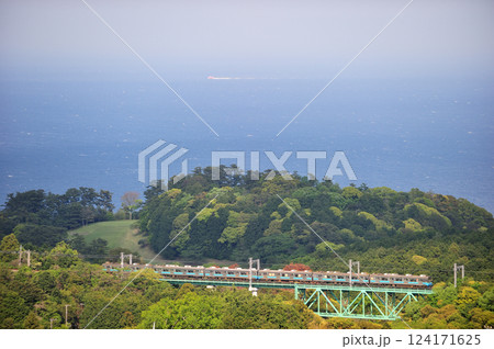 伊豆急行　川奈－富戸　伊豆急　8000系 124171625