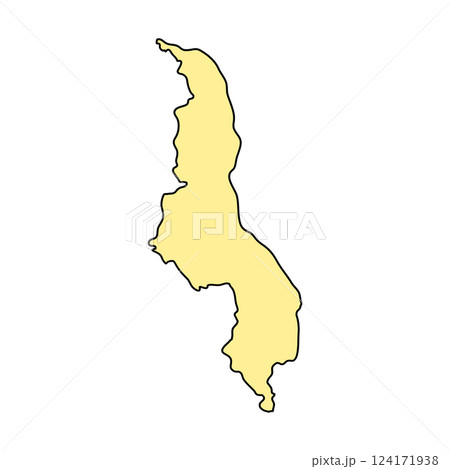 Map of Malawi region Map of Malawi region 124171938