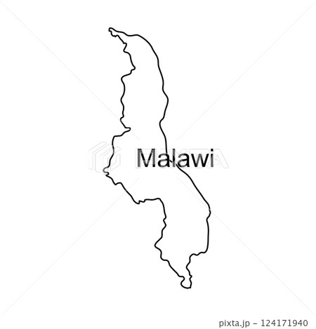 Map of Malawi region Map of Malawi region 124171940