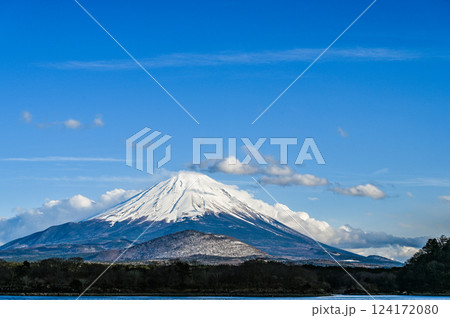 富士山と湖 富士山と湖 124172080