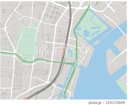 浜松町駅周辺地図 浜松町駅周辺地図 124172609