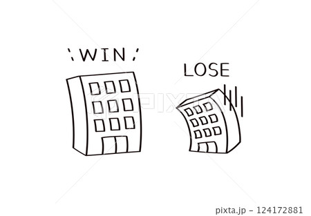 会社のキャラクターのイラスト 会社のキャラクターのイラスト 124172881