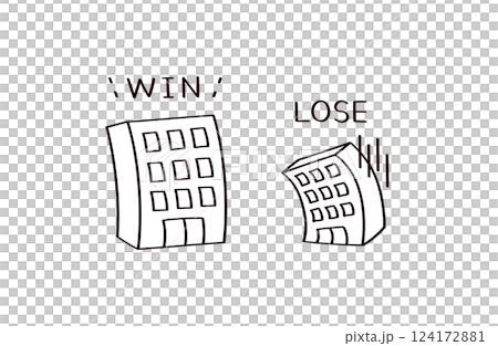 会社のキャラクターのイラスト 会社のキャラクターのイラスト 124172881