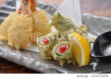 海老天ぷら&白魚梅巻天ぷら03 海老天ぷら&白魚梅巻天ぷら03 124172956