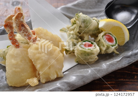 海老天ぷら&白魚梅巻天ぷら04 海老天ぷら&白魚梅巻天ぷら04 124172957