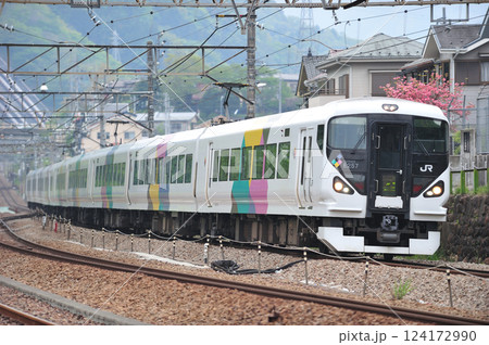 中央本線　上野原　JR東日本　E257系　M-108編成（松本）　あずさ　かいじ 124172990
