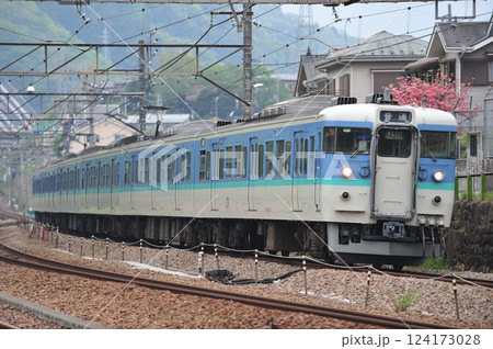中央本線 上野原 JR東日本 115系 C13編成(長野) 中央本線 上野原 JR東日本 115系 C13編成(長野) 124173028