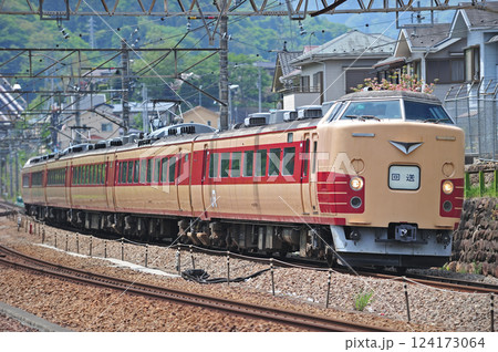 中央本線　上野原　JR東日本　189系　N104編成（長野）　回送 124173064