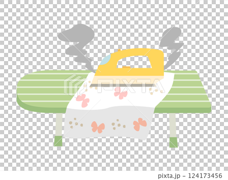 熨燙織物燒傷的插圖 熨燙織物燒傷的插圖 124173456