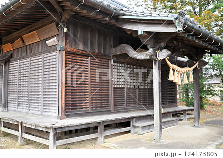 鴨田八幡神社　拝殿　川越市 124173805