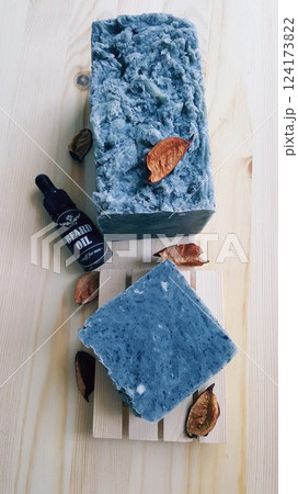 Gift set with handmade soap for men 124173822
