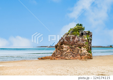 鳥取　稲佐の浜 124174115