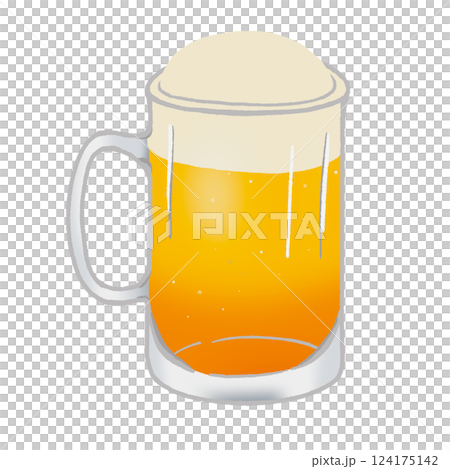 ビールジョッキ 124175142