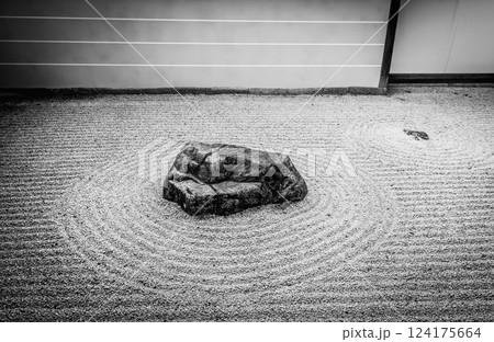 石庭・枯山水・禅イメージ　南禅寺 124175664