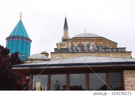 トルコ コンヤのメヴラーナ博物館 トルコ コンヤのメヴラーナ博物館 124176171
